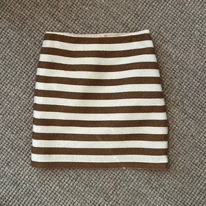 Banana republic heritage striped skirt